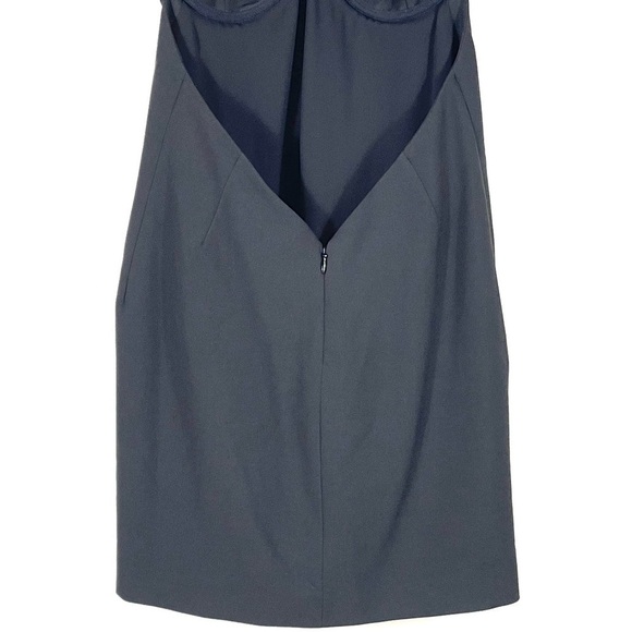 THE ATTICO CRYSTAL-EMBELLISHED SLEEVELESS MINI DRESS IN BLACK - SZ-2-4.US/40.IT - Picture 6 of 9